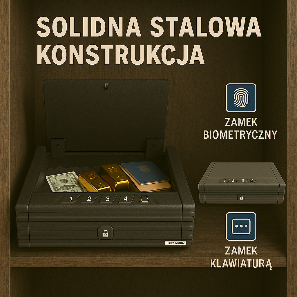 Skříňka na klíče, bezpečná skříňka na otisk prstu, nábytková skříňka s číselným zámkem PSF3